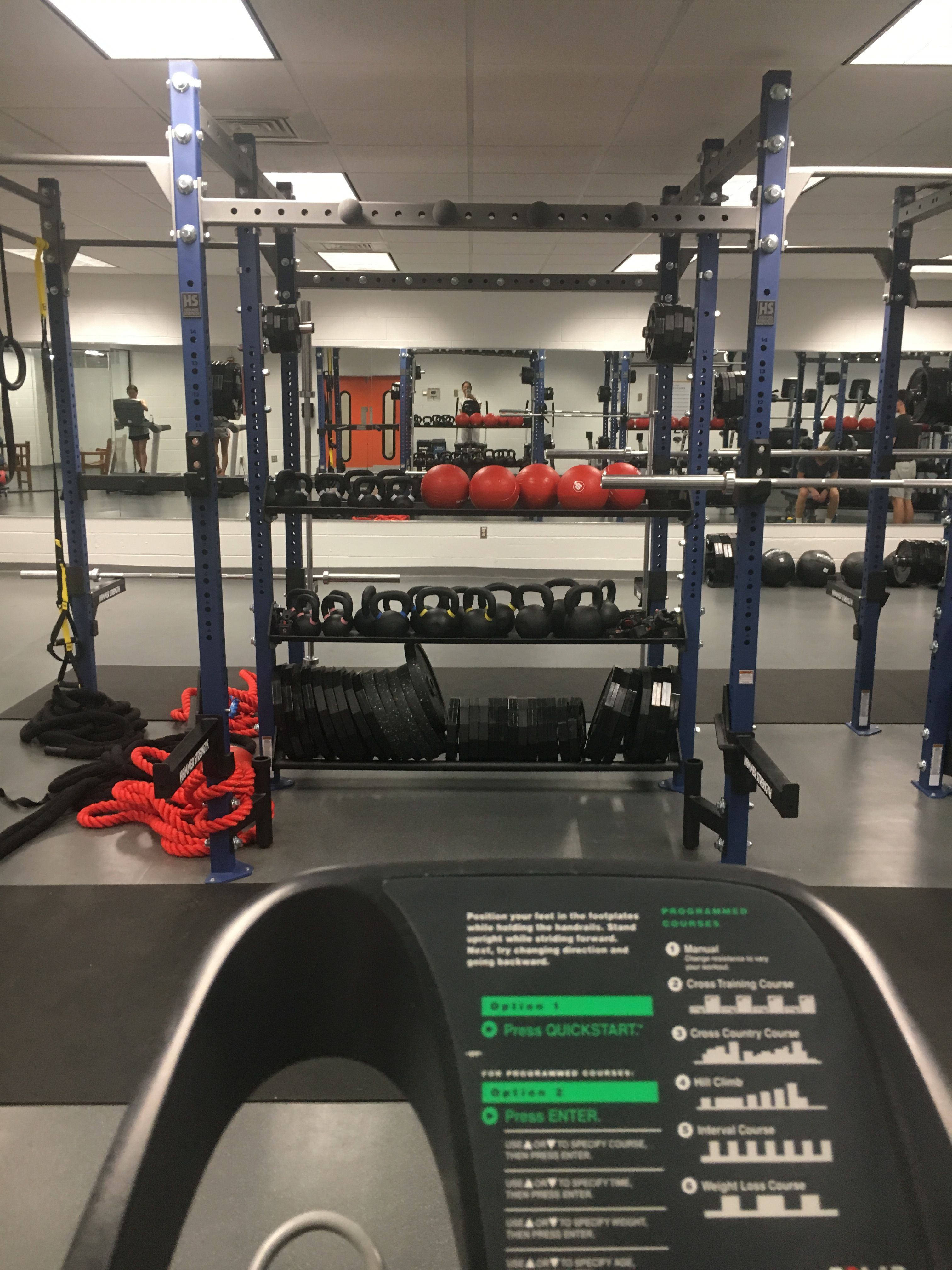 Slaughter Gym University of Virginia exercise gym UVA Hoos